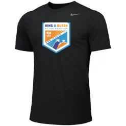 Nike Men's USA Wrestling King & Queen Of The Mountain Tee - Black