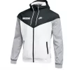 Nike Men's Boxing Windrunner Jacket - Black/White/Wolf Grey/White