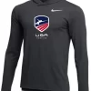 Nike Men's USA Fencing Legend Hoodie - Navy/Red/White