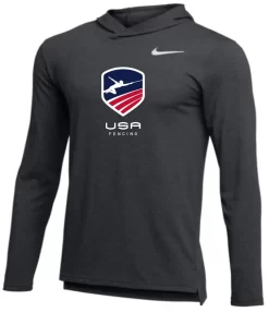 Nike Men's USA Fencing Legend Hoodie - Navy/Red/White