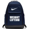 Nike Weightlifting Brasilia Backpack - Navy/White