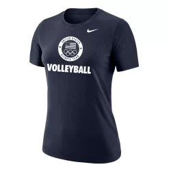 Nike Women's Volleyball Olympic Team SS Tee - Navy