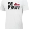 Nike Women's Boxing Be First Cotton Tee - White