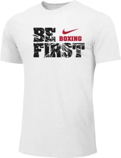 Nike Women's Boxing Be First Cotton Tee - White