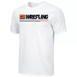 Nike Men's Wrestling Detroit Athlete Tee - Black/Orange
