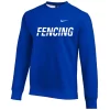 Nike Fencing Club Men's Training Crew Royal/White