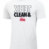 Nike Women's Weightlifting Clean And Jerk Tee - White/Black/Red