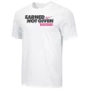 Nike Men's Boxing Earned Not Given Tee - White/Black/Pink