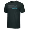 Nike Men's Weightlifting Earned Not Given Tee - Black/Grey/Blue