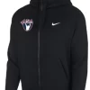 Nike Youth USA Weightlifting Club Fleece Full Zip Hoodie - Black