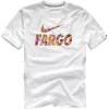 Nike Women's Wrestling Fargo Floral Cotton Tee - White