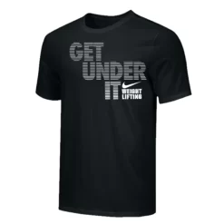 Nike Men's Weightlifting Get Under It - Black/White Fade
