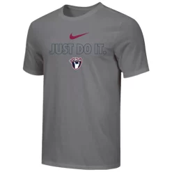 Nike Men's USA Weightlifting Just Do It Tee - Grey