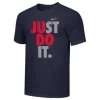 Nike Youth Judo Dri-Fit Cotton Tee -Navy