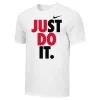 Nike Men's Judo Dri-Fit Cotton Tee - White