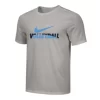 Nike Men's Volleyball Tee - Grey/Navy/Blue