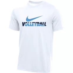 Nike Women's Volleyball Tee - White/Navy/Blue