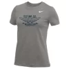Nike Women's USA Fencing Legends Of The Piste Tee - Grey/Navy