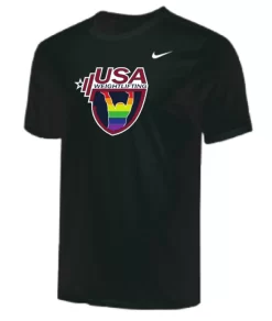 Nike Men's USA Weightlifting Pride Tee - Black