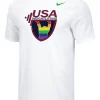 Nike Women's USA Weightlifting Pride Tee - White