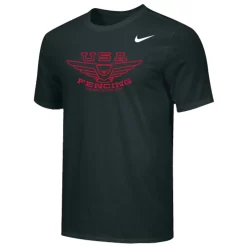 Nike Men's USA Fencing Legends Of The Piste Tee - Black/Red