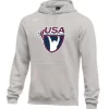 Nike Men's USA Weightlifting Club Fleece Hoodie - Grey