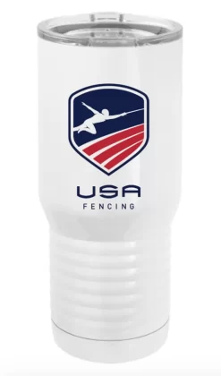USAF Polar Camel Stainless Steel 20 Oz Travel Mug - White/Red/Blue