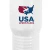 USA Wrestling Polar Camel Stainless Steel 20 Oz Travel Mug - White/Red/Blue