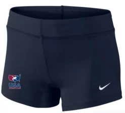 Nike Women's USA Wrestling Performance Game Short - Navy