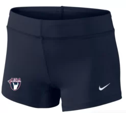 Nike Women's USA Weightlifting Performance Game Short - Navy