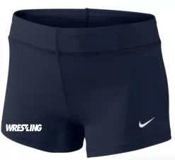 Nike Women's Wrestling Performance Game Short - Navy/White