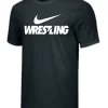 Nike Men's Wrestling Tee - Black