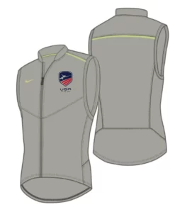 Nike Men's USA Fencing Performance Vest - Pewter