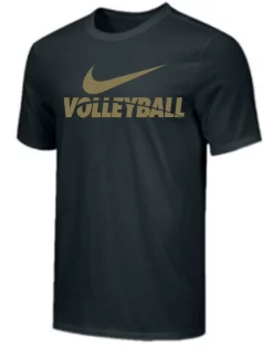 Nike Men's Volleyball Tee - Black/Gold
