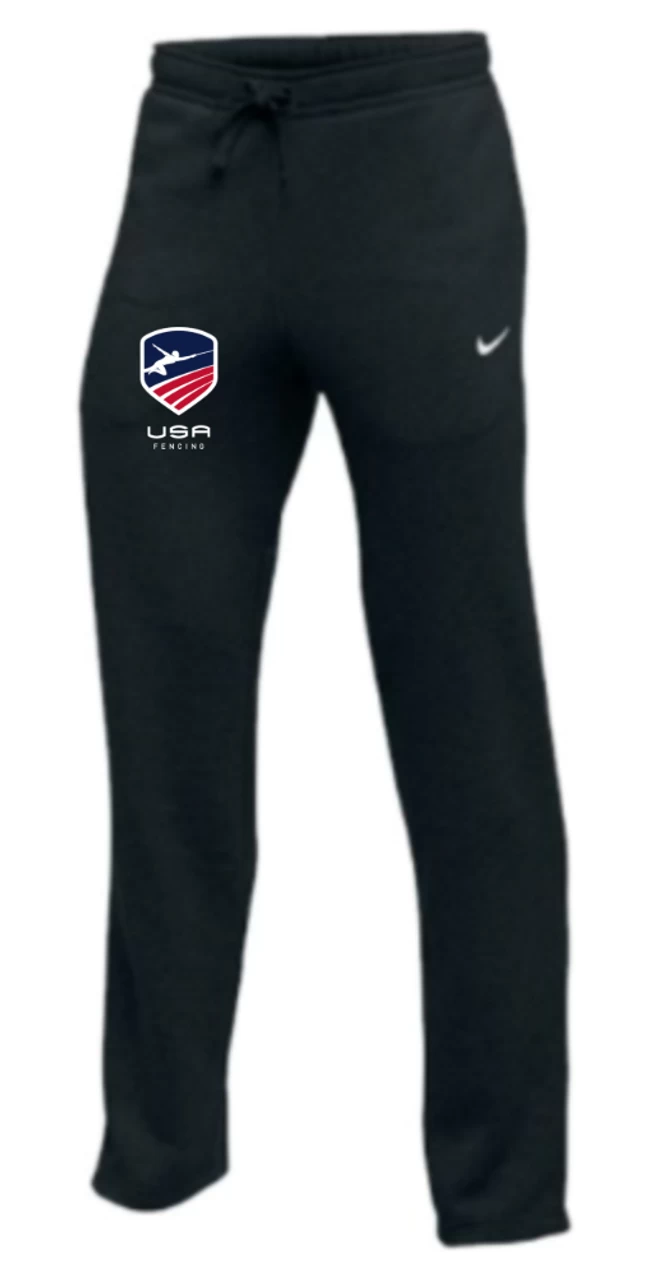 Nike Youth USA Fencing Club Fleece Pant - Black