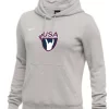Nike Women's USA Weightlifting Club Fleece Pullover Hoodie - Heather Grey