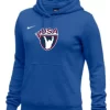 Nike Women's USA Weightlifting Club Fleece Pullover Hoodie - Royal