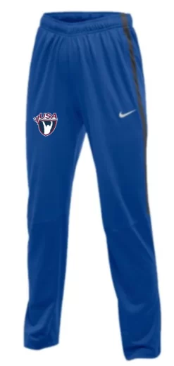 Nike Women's USA Weightlifting Epic Pant - Royal/Anthracite