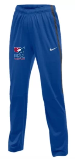 Nike Women's USA Wrestling Epic Pant - Royal/Anthracite