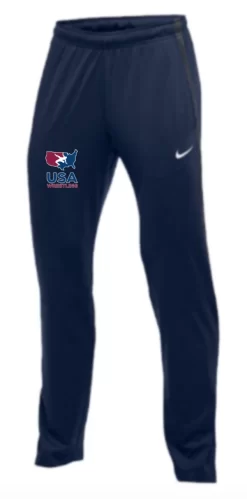 Nike Men's USA Wrestling Epic Pant - Navy/Anthracite
