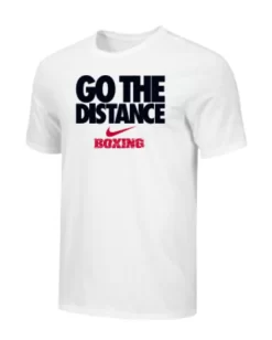 Nike Youth Boxing Go The Distance Tee - White