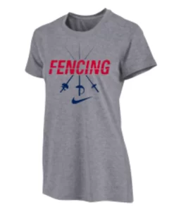 Nike Women's Fencing Swords Tee - Grey
