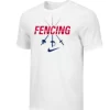 Nike Men's Fencing Swords Tee - White