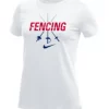 Nike Women's Fencing Swords Tee - White