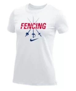 Nike Women's Fencing Swords Tee - White