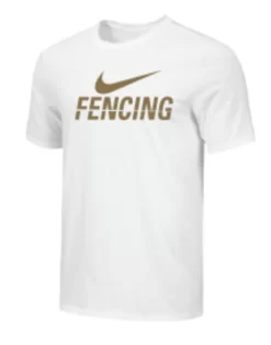 Nike Men's Fencing Tee - Gold/White