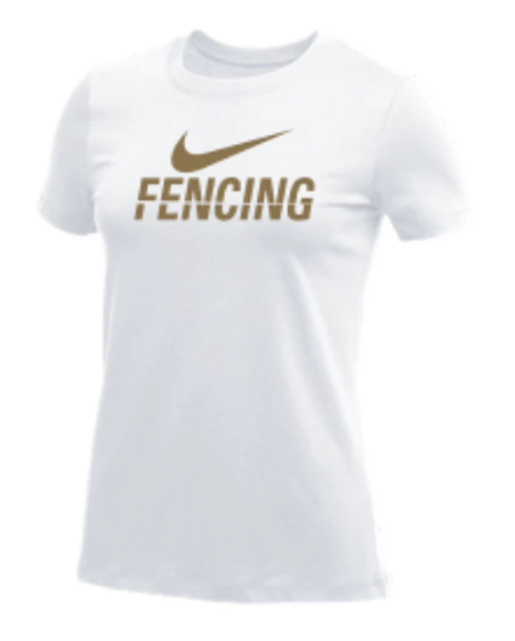 Nike Women's Fencing Tee - Gold/White