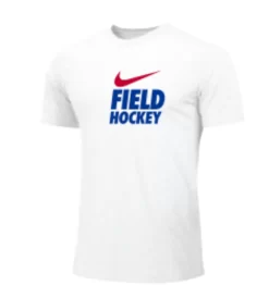 Nike Men's Field Hockey Tee - White/Blue
