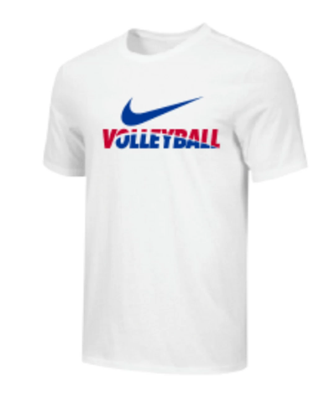 Nike Men's Volleyball Tee - White/Blue