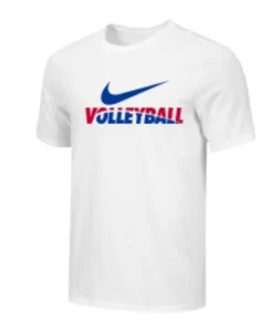 Nike Youth Volleyball Tee - Blue/White